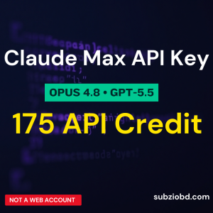 Buy Claude Max API Key BD